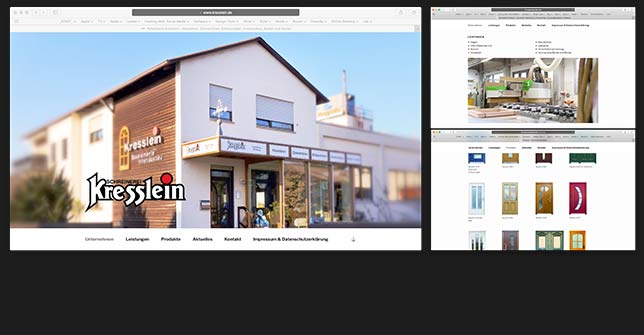 Webseite Handwerk